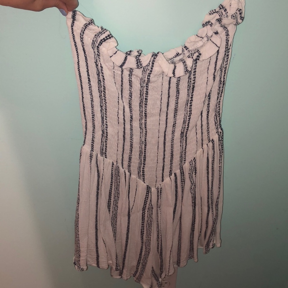 Stripped Romper